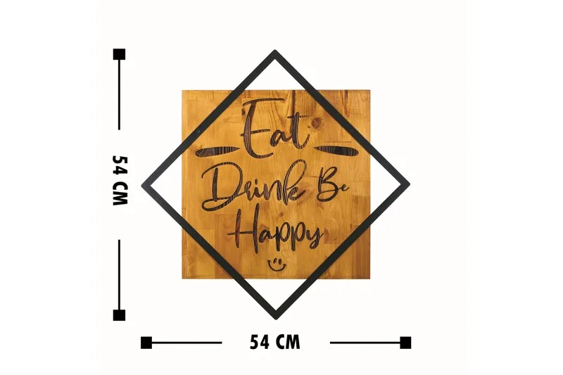 Dekoration Trätavlor - Inredning & dekor - Tavlor & konst - Canvastavla