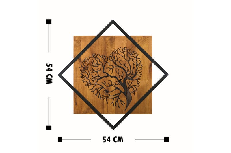Dekoration Trätavlor - Inredning & dekor - Tavlor & konst - Canvastavla