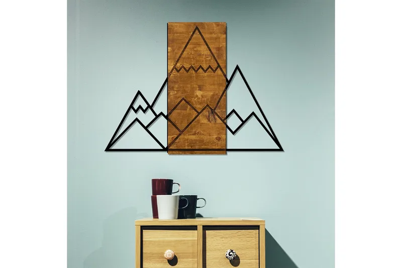 Dekoration Trätavlor - Inredning & dekor - Tavlor & konst - Canvastavla