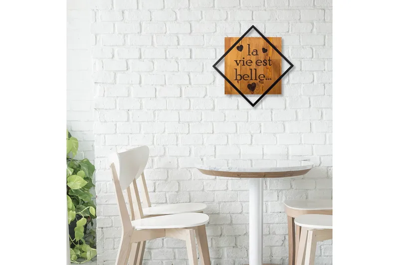 Dekoration Trätavlor - Inredning & dekor - Tavlor & konst - Canvastavla