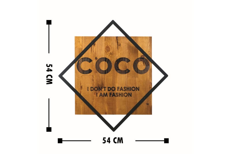 Dekoration Trätavlor - Inredning & dekor - Tavlor & konst - Canvastavla