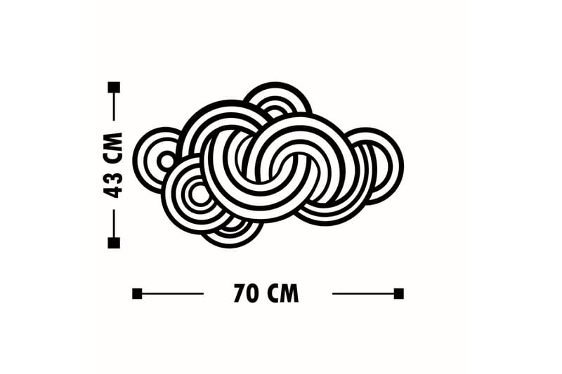 Dekoration Väggtext - Inredning & dekor - Tavlor & konst - Canvastavla