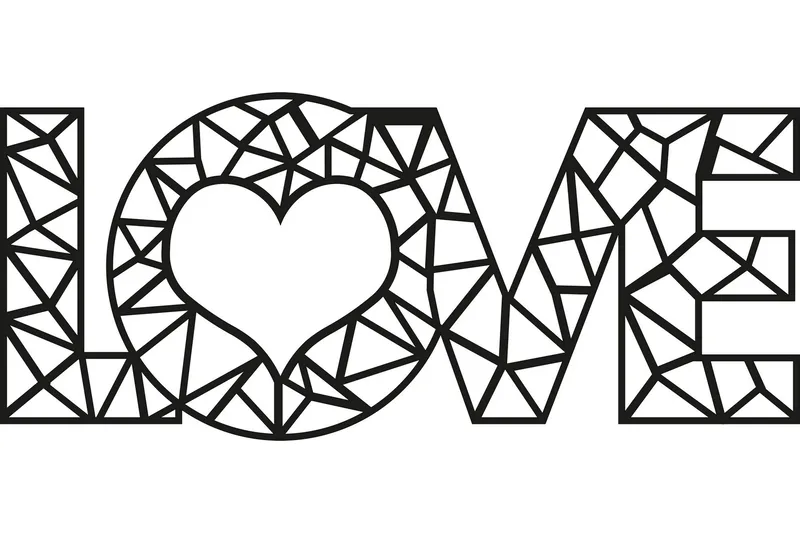 Dekoration Väggtext