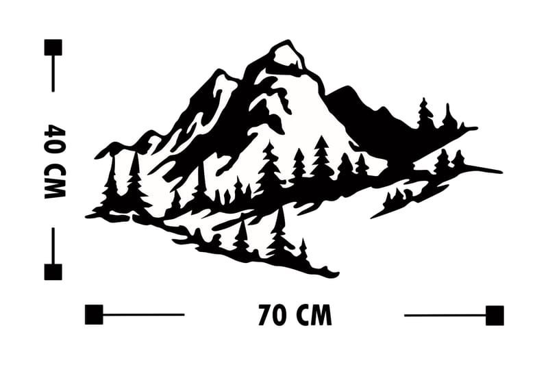 Dekoration Väggtext - Inredning & dekor - Tavlor & konst - Canvastavla