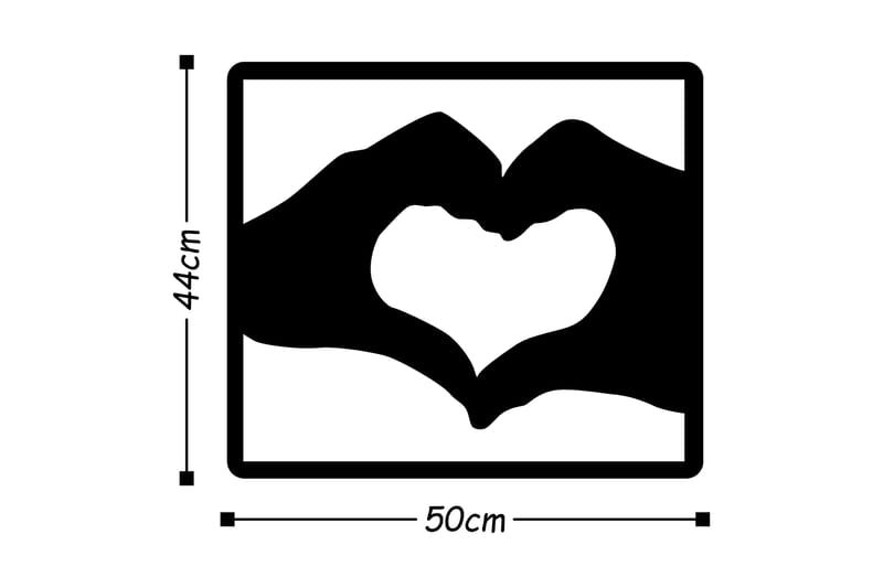 Dekoration Väggtext - Inredning & dekor - Tavlor & konst - Canvastavla