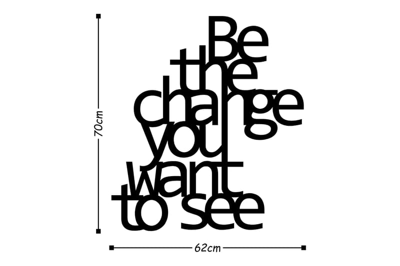 Dekoration Väggtext - Inredning & dekor - Tavlor & konst - Canvastavla