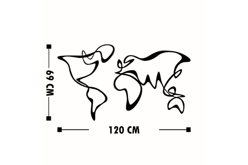 Dekoration Väggtext - Inredning & dekor - Tavlor & konst - Canvastavla