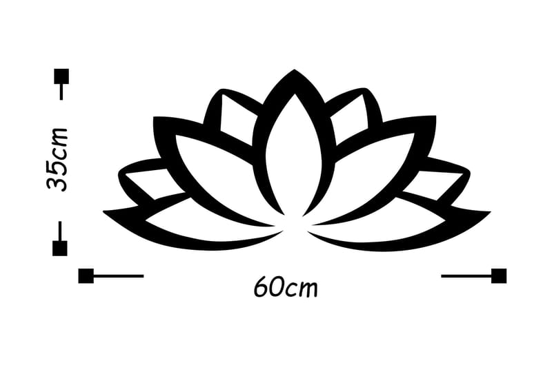 Dekoration Väggtext - Inredning & dekor - Tavlor & konst - Canvastavla