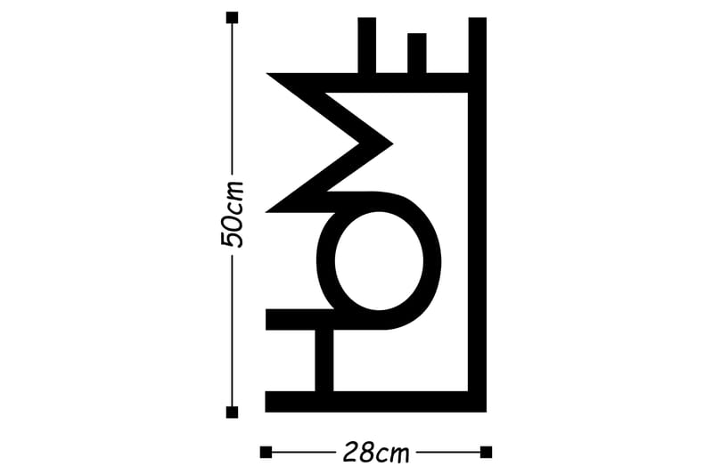 Dekoration Väggtext - Inredning & dekor - Tavlor & konst - Canvastavla