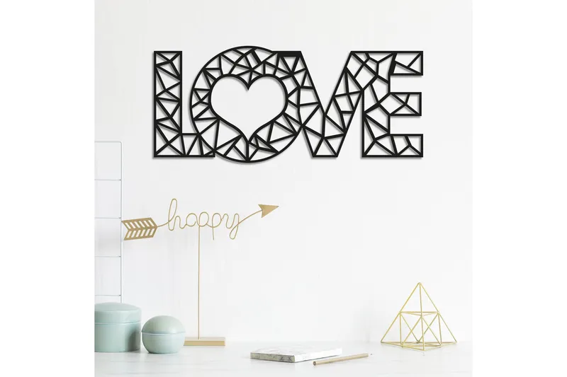 Dekoration Väggtext - Inredning & dekor - Tavlor & konst - Canvastavla