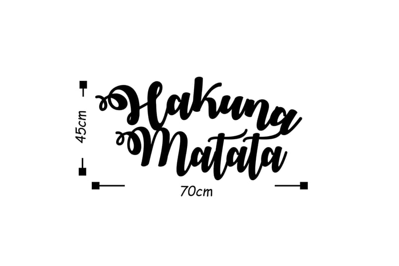 Dekoration Väggtext - Inredning & dekor - Tavlor & konst - Canvastavla