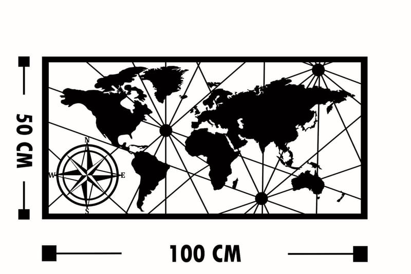 Dekoration Väggtext - Inredning & dekor - Tavlor & konst - Canvastavla