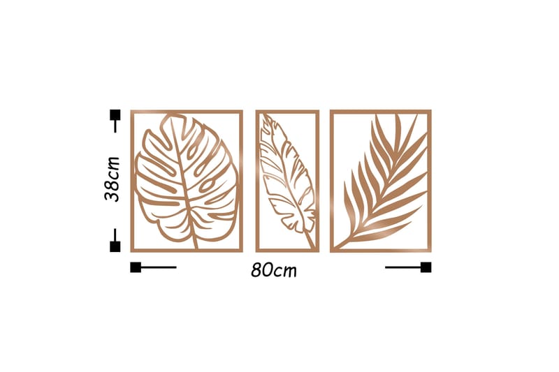 Dekoration Väggtext - Inredning & dekor - Tavlor & konst - Canvastavla