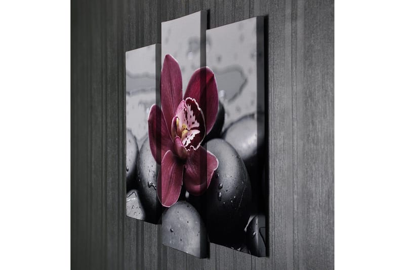 Dekorativ Canvasmålning 3 Delar - Flerfärgad - Inredning & dekor - Tavlor & konst - Canvastavla