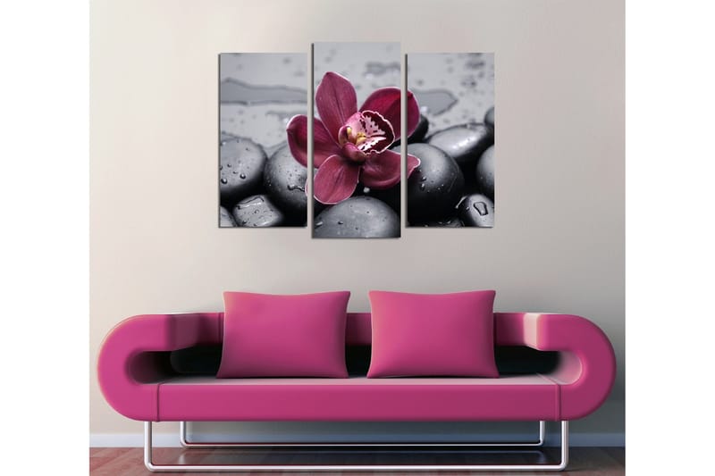 Dekorativ Canvasmålning 3 Delar - Flerfärgad - Inredning & dekor - Tavlor & konst - Canvastavla