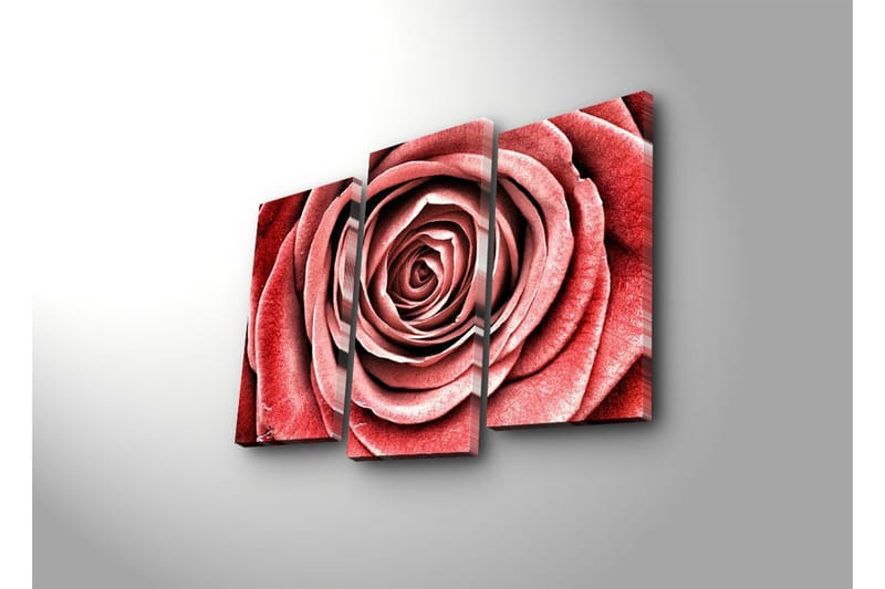 Dekorativ Canvasmålning LED-belysning 3 Delar - Flerfärgad - Inredning & dekor - Tavlor & konst - Canvastavla