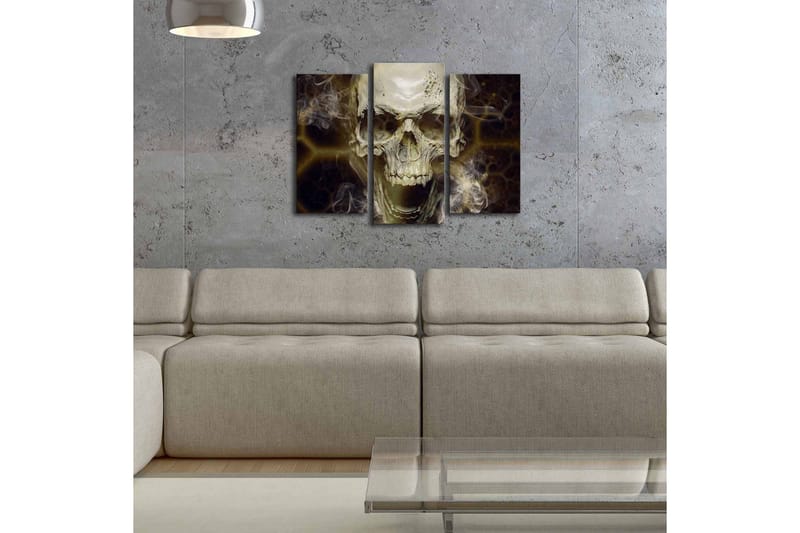 Dekorativ Canvasmålning LED-belysning 3 Delar - Flerfärgad - Inredning & dekor - Tavlor & konst - Canvastavla