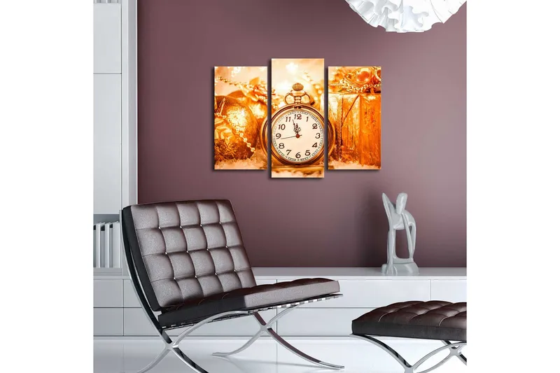 Dekorativ Canvasmålning LED-belysning 3 Delar - Flerfärgad - Inredning & dekor - Tavlor & konst - Canvastavla