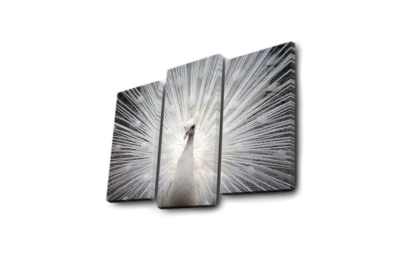 Dekorativ Canvasmålning LED-belysning 3 Delar - Flerfärgad - Inredning & dekor - Tavlor & konst - Canvastavla