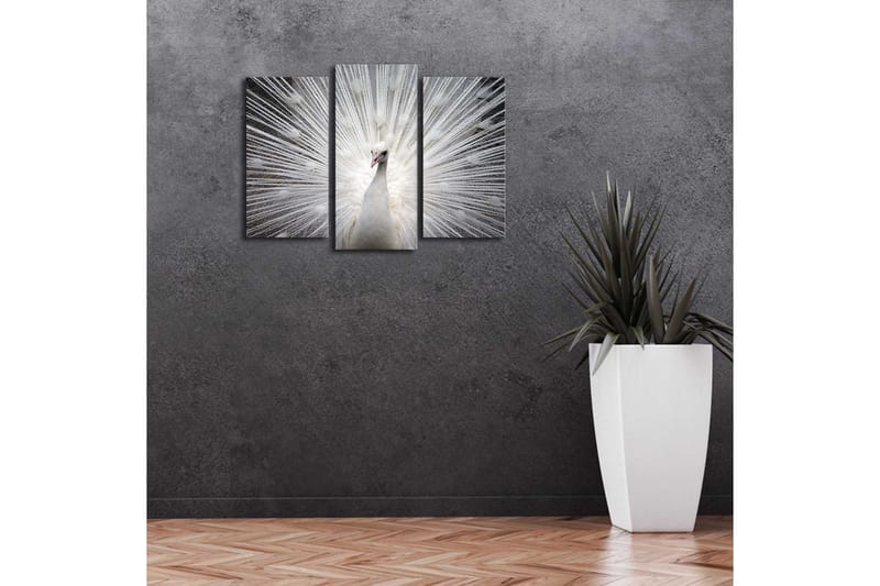 Dekorativ Canvasmålning LED-belysning 3 Delar - Flerfärgad - Inredning & dekor - Tavlor & konst - Canvastavla