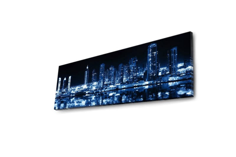 Dekorativ Canvasmålning LED-belysning - Flerfärgad - Inredning & dekor - Tavlor & konst - Canvastavla