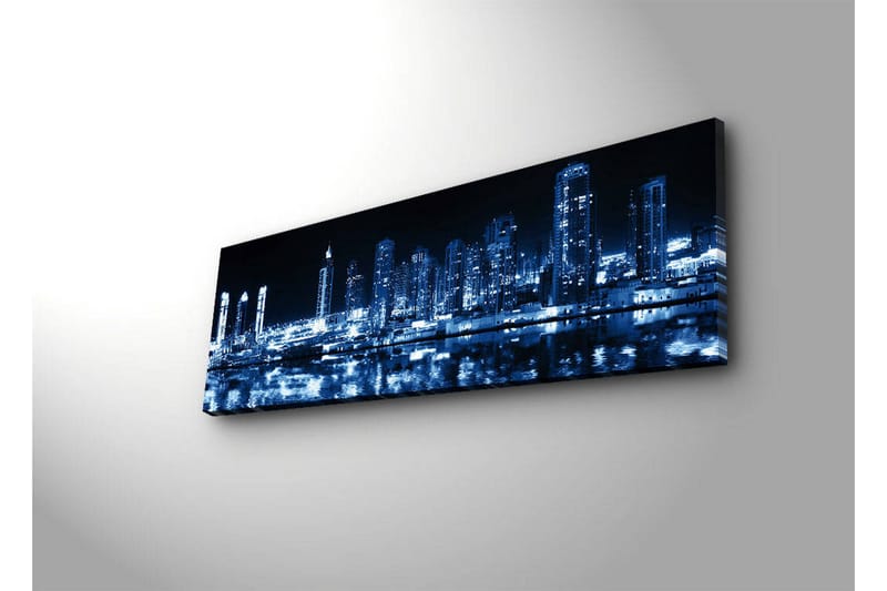 Dekorativ Canvasmålning LED-belysning - Flerfärgad - Inredning & dekor - Tavlor & konst - Canvastavla