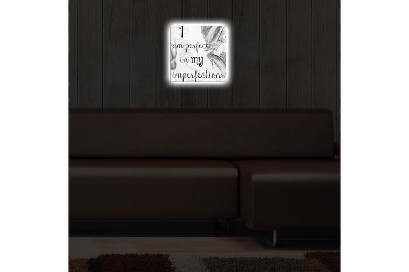 DEKORATIV Canvasmålning LED-belysning - Inredning & dekor - Tavlor & konst - Canvastavla