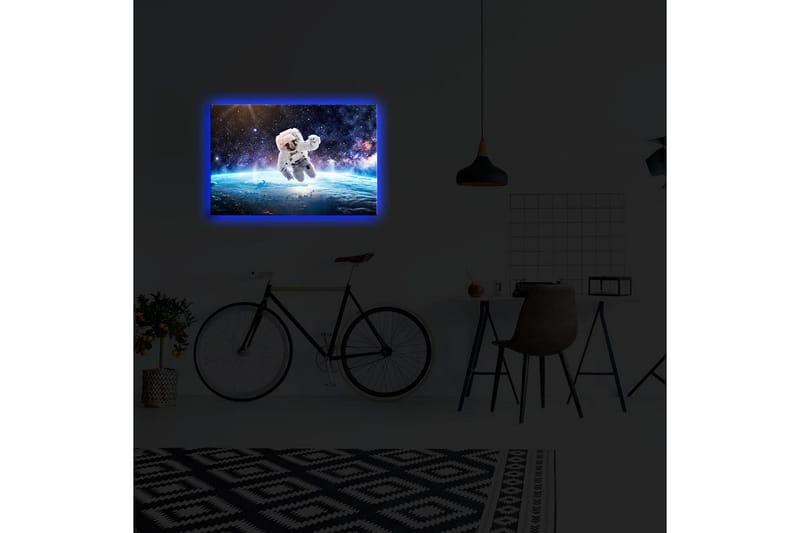 DEKORATIV Canvasmålning LED-belysning - Inredning & dekor - Tavlor & konst - Canvastavla