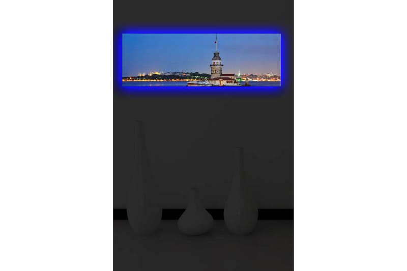 DEKORATIV Canvasmålning LED-belysning - Inredning & dekor - Tavlor & konst - Canvastavla