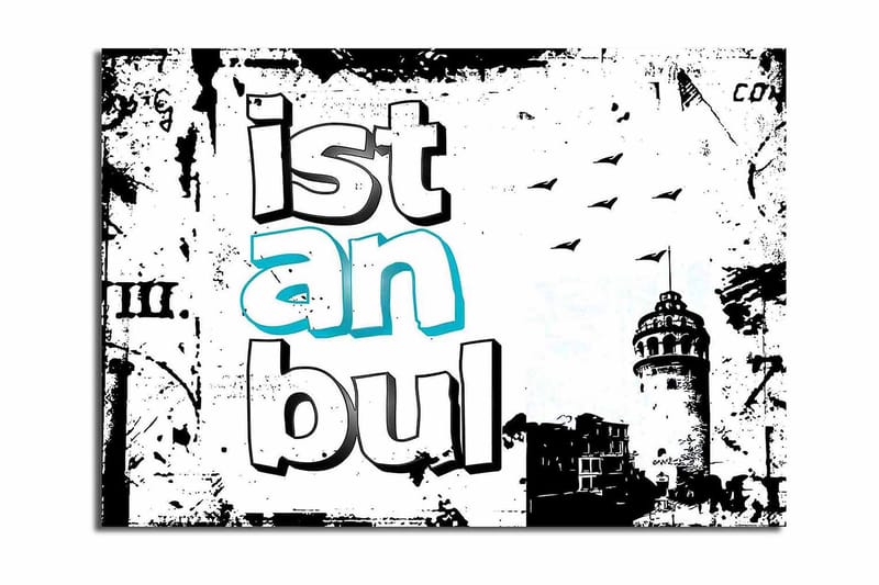 DEKORATIV Canvasmålning - Inredning & dekor - Tavlor & konst - Canvastavla