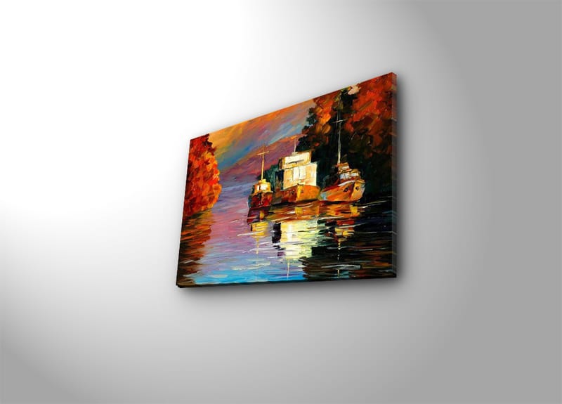 DEKORATIV CANVASTAVLA 28x38 cm Flerfärgad - Inredning & dekor - Tavlor & konst - Canvastavla