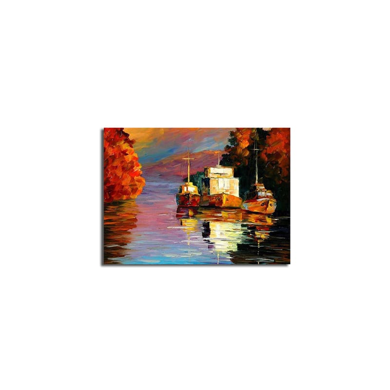 DEKORATIV CANVASTAVLA 28x38 cm Flerfärgad - Inredning & dekor - Tavlor & konst - Canvastavla