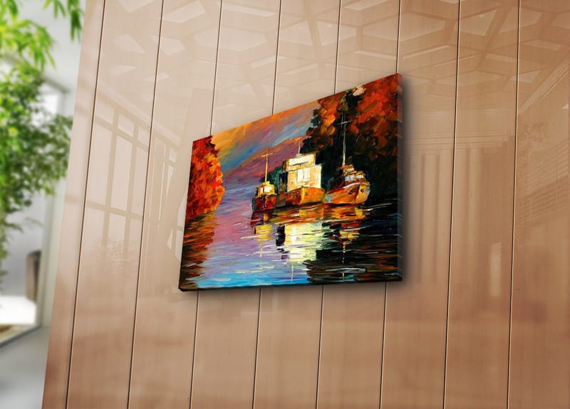 DEKORATIV CANVASTAVLA 28x38 cm Flerfärgad - Inredning & dekor - Tavlor & konst - Canvastavla
