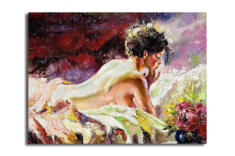 DEKORATIV CANVASTAVLA 28x38 cm Flerfärgad - Inredning & dekor - Tavlor & konst - Canvastavla