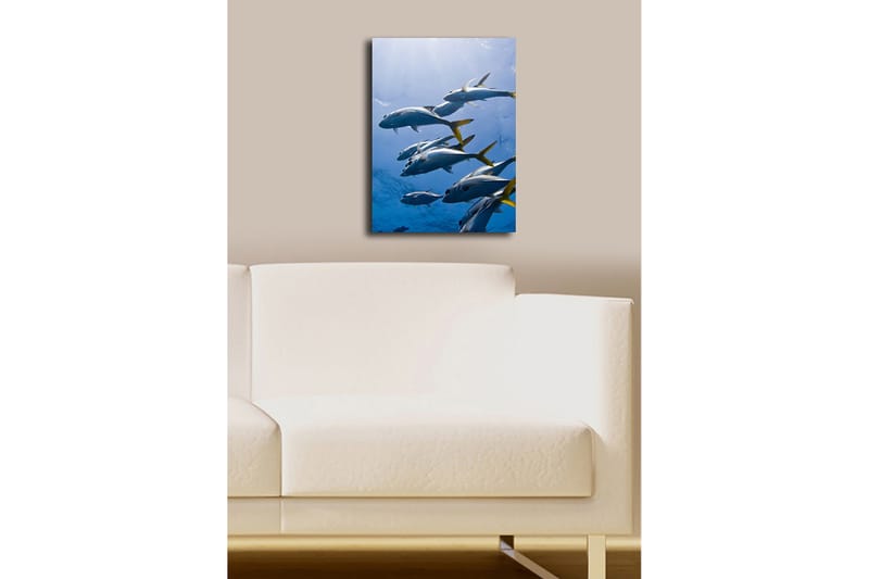 DEKORATIV CANVASTAVLA 28x38 cm Flerfärgad - Inredning & dekor - Tavlor & konst - Canvastavla