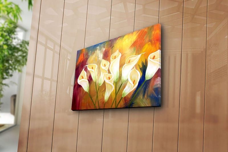 Dekorativ Canvastavla 28x38 cm - Flerfärgad - Inredning & dekor - Tavlor & konst - Canvastavla