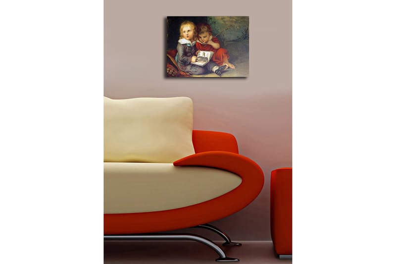 Dekorativ Canvastavla 28x38 cm - Flerfärgad - Inredning & dekor - Tavlor & konst - Canvastavla