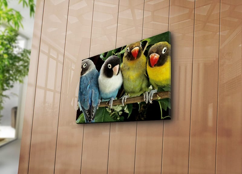 Dekorativ Canvastavla 28x38 cm - Flerfärgad - Inredning & dekor - Tavlor & konst - Canvastavla