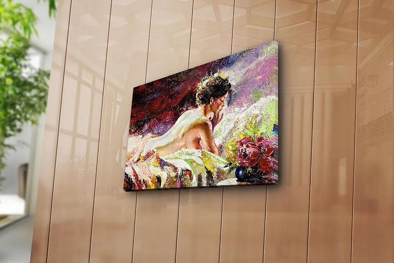 Dekorativ Canvastavla 28x38 cm - Flerfärgad - Inredning & dekor - Tavlor & konst - Canvastavla