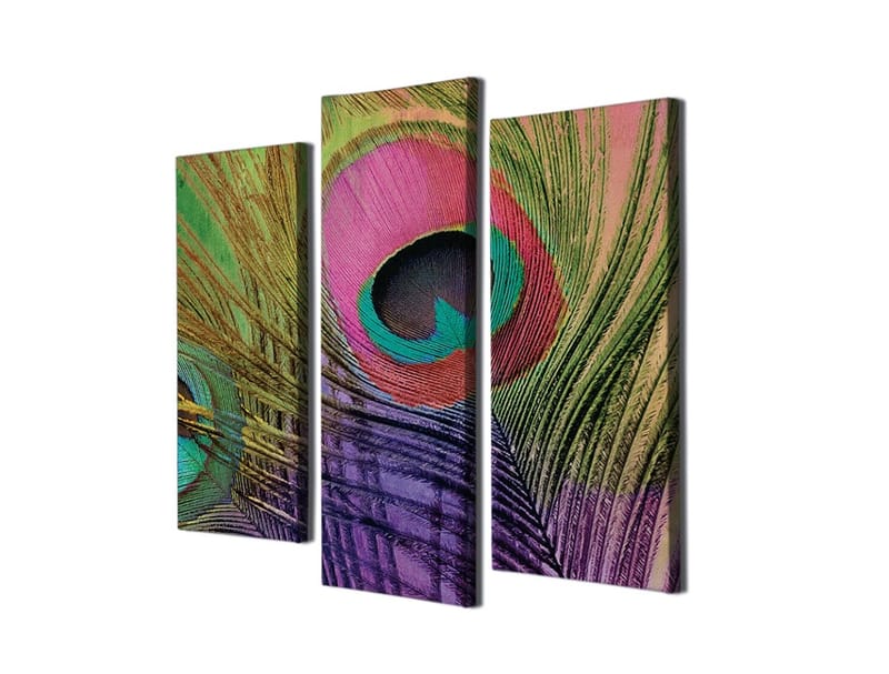 DEKORATIV CANVASTAVLA 3-Delar 45x20 cm Flerfärgad - Inredning & dekor - Tavlor & konst - Canvastavla