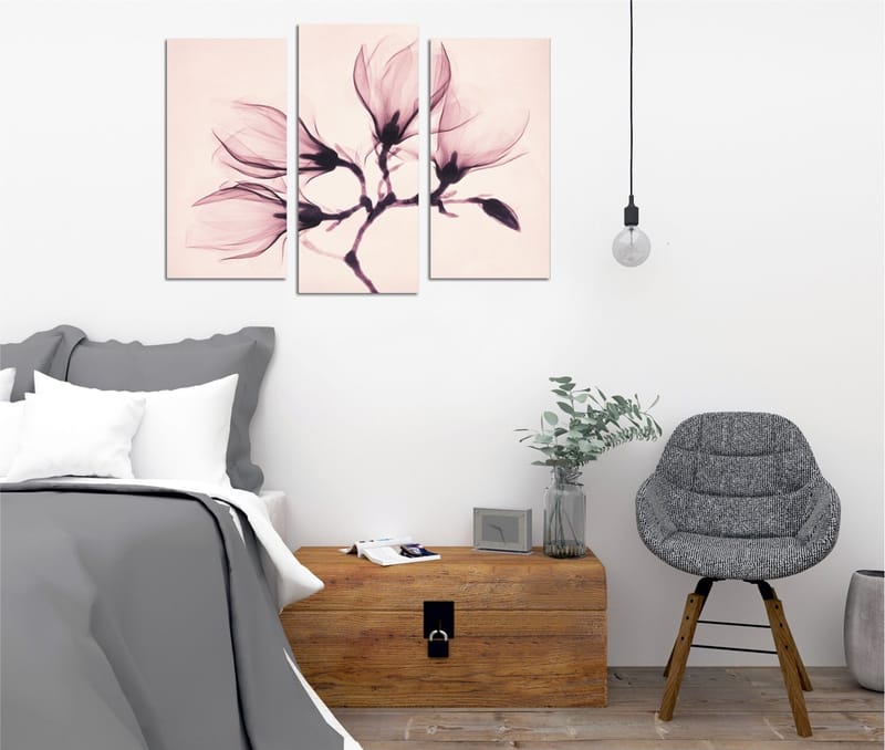 DEKORATIV CANVASTAVLA 3-Delar 45x20 cm Flerfärgad - Inredning & dekor - Tavlor & konst - Canvastavla