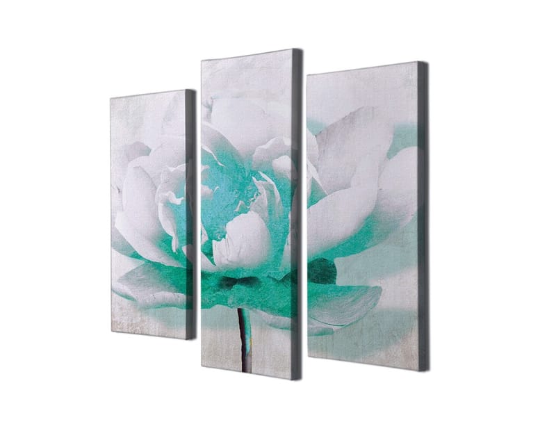 DEKORATIV CANVASTAVLA 3-Delar 45x20 cm Flerfärgad - Inredning & dekor - Tavlor & konst - Canvastavla