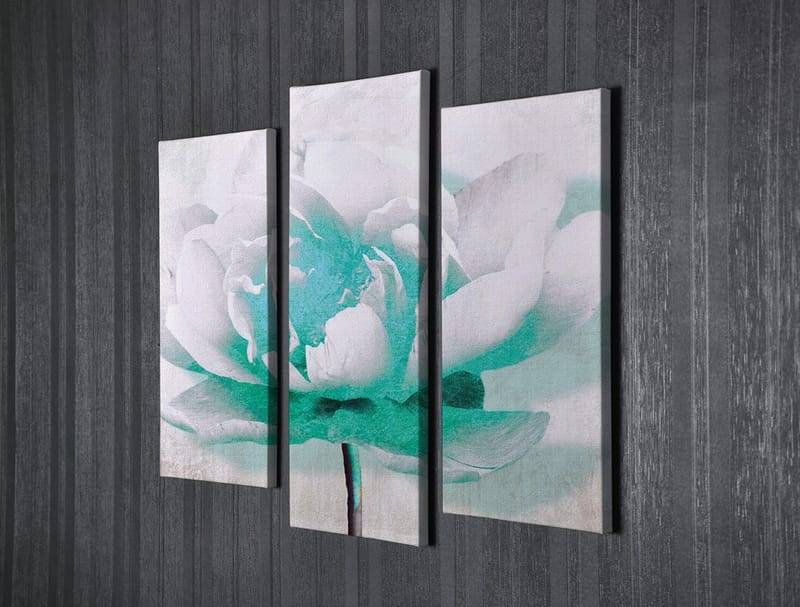 DEKORATIV CANVASTAVLA 3-Delar 45x20 cm Flerfärgad - Inredning & dekor - Tavlor & konst - Canvastavla