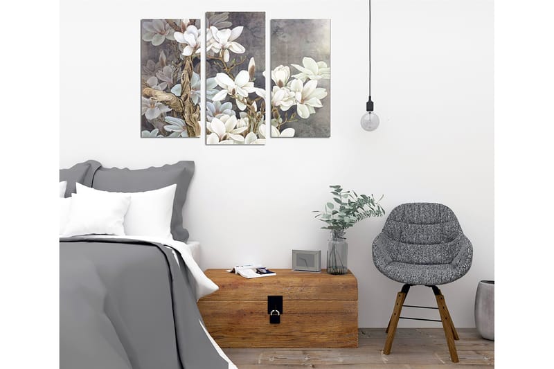 DEKORATIV CANVASTAVLA 3-Delar 45x20 cm Flerfärgad - Inredning & dekor - Tavlor & konst - Canvastavla