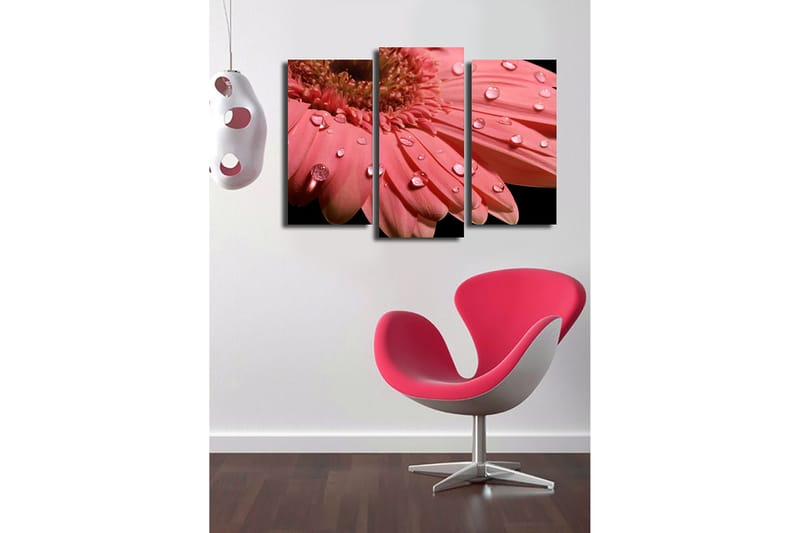 DEKORATIV CANVASTAVLA 3-Delar 45x20 cm Flerfärgad - Inredning & dekor - Tavlor & konst - Canvastavla