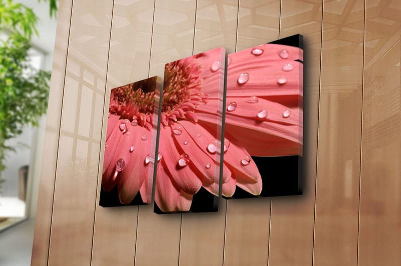 Dekorativ Canvastavla 3-Delar 45x20 cm - Flerfärgad - Inredning & dekor - Tavlor & konst - Canvastavla