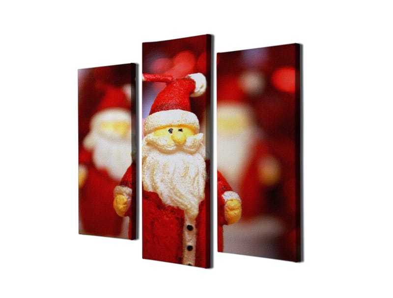 Dekorativ Canvastavla 3-Delar 45x20 cm - Flerfärgad - Inredning & dekor - Tavlor & konst - Canvastavla