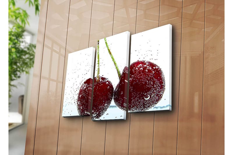 Dekorativ Canvastavla 3-Delar 45x20 cm - Flerfärgad - Inredning & dekor - Tavlor & konst - Canvastavla