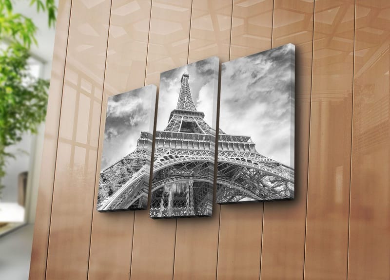 Dekorativ Canvastavla 3-Delar 45x20 cm - Flerfärgad - Inredning & dekor - Tavlor & konst - Canvastavla