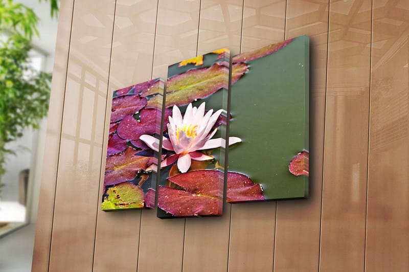 Dekorativ Canvastavla 3-Delar 45x20 cm - Flerfärgad - Inredning & dekor - Tavlor & konst - Canvastavla